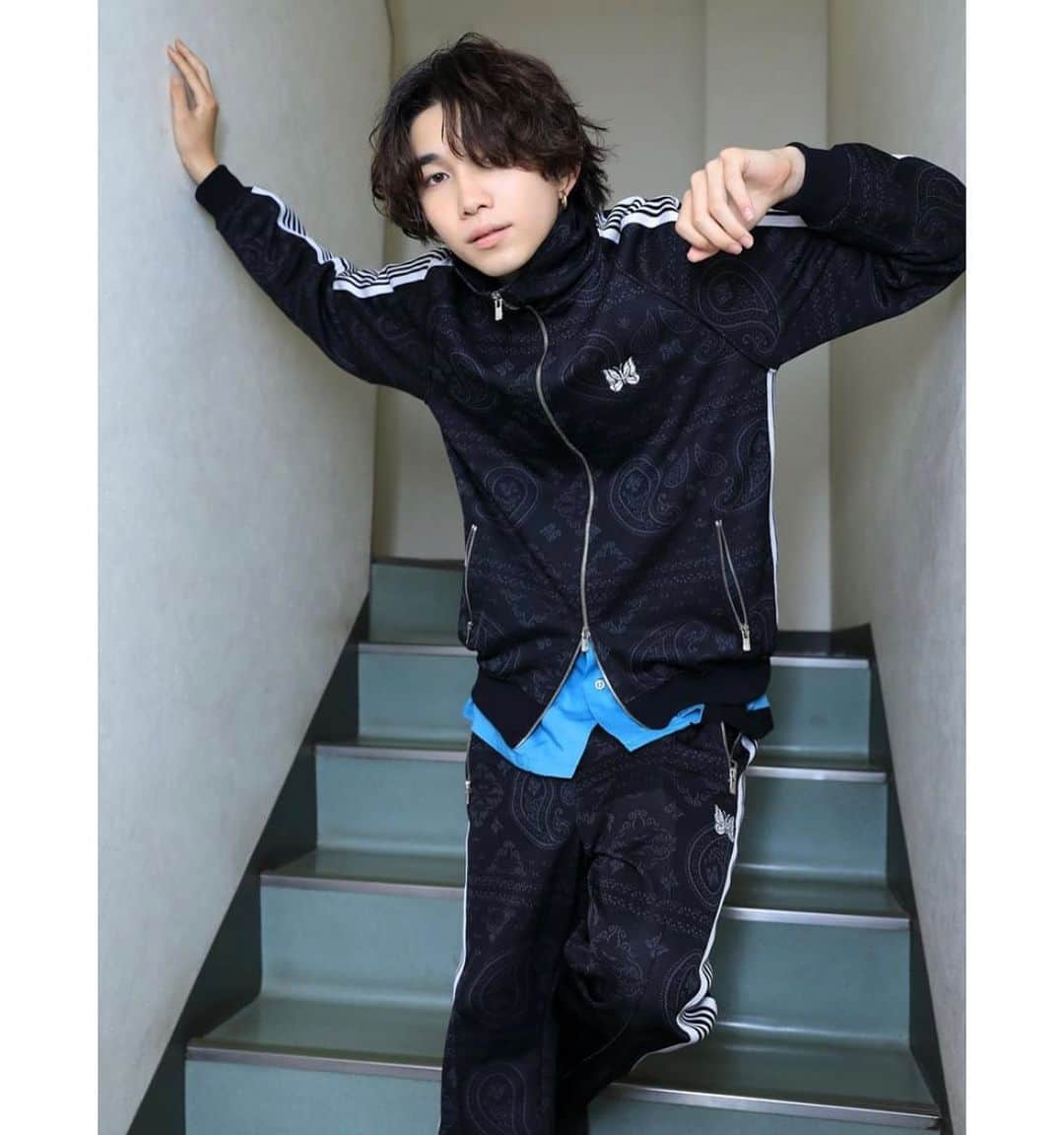 吉田ナオキのインスタグラム：「映画「こん、こん」取材日。 9月29日(金) よりヒューマントラストシネマ渋谷、ほかにて公開  @kenshinendo_official   #遠藤健慎 #スタイリング」
