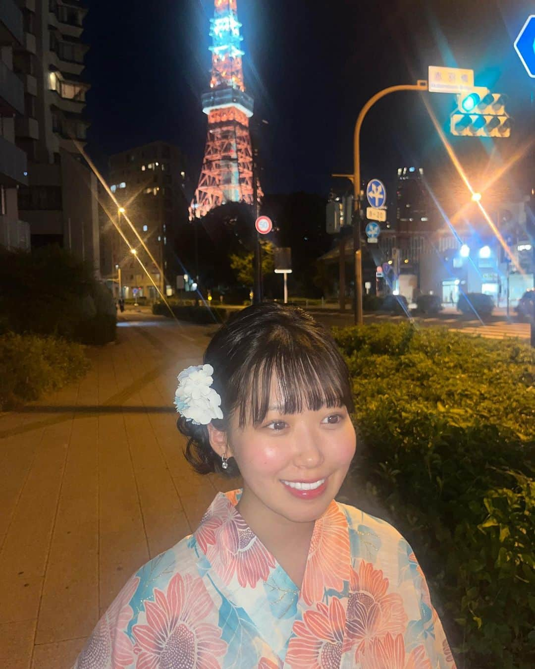 杉山まひろさんのインスタグラム写真 - (杉山まひろInstagram)「花火大会行けてうれしかった！！ すべりこみで夏を感じれた🍉 #浴衣」9月25日 18時53分 - _mahirosugiyama_