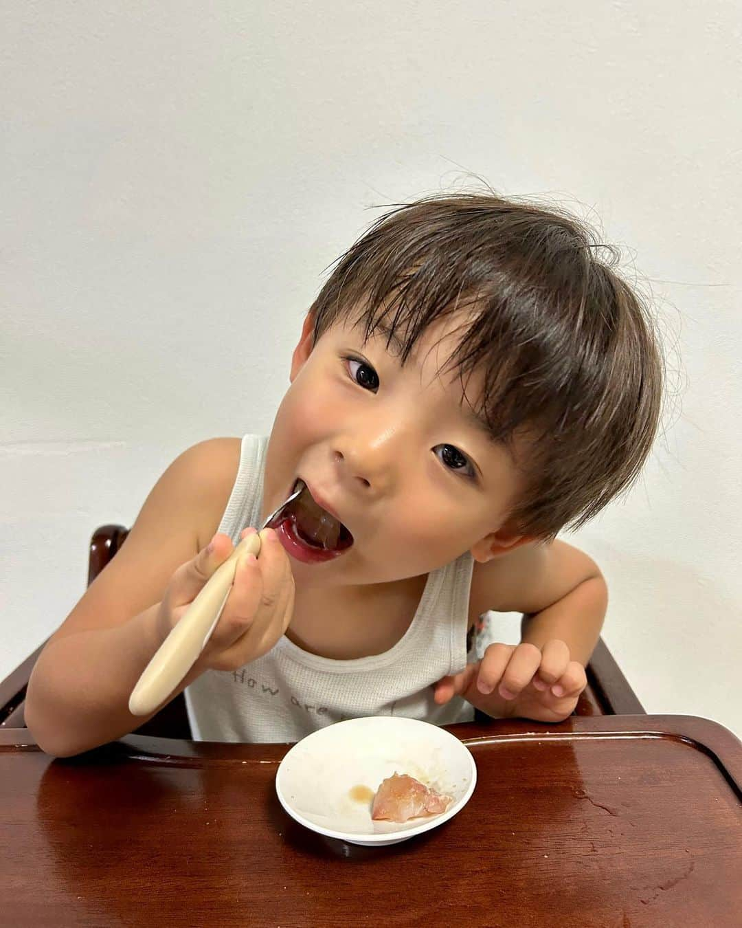 阪本智子さんのインスタグラム写真 - (阪本智子Instagram)「🍳♡  10数年ぶりにチヌ(黒鯛)を料理して食べました！  え、めっちゃ美味しい😍！  実は、初めて釣った時に食べたチヌの香りがものすごくキツくて(オブラートに包みまくってます笑)   それから"チヌは釣ってもリリース"が基本だったんですが、今回釣ったチヌが美味しそうだったので持ち帰って料理してみると、臭みもなくめちゃくちゃ美味しかった！  お刺身で食べたら最高！ 塩焼きも最高！  チヌをかのあの初めて食べる魚にしたら渋いな！と思ってたのに、美味しすぎて全部食べてしまった😂笑  他にも色々釣れたので華やかな食卓になりました✨  🥢 ・お刺身2種 ・チヌの塩焼き ・ユッケ ・かわの唐揚げ ・真鯛煮付け ・ごはん ・豚汁  もう1種類はなんのお刺身か、 釣り人ならわかるかな😆？  #釣り #釣り魚 #釣り魚料理 #兄弟ママ #阪本智子」9月25日 18時58分 - tomoko_sakamoto423