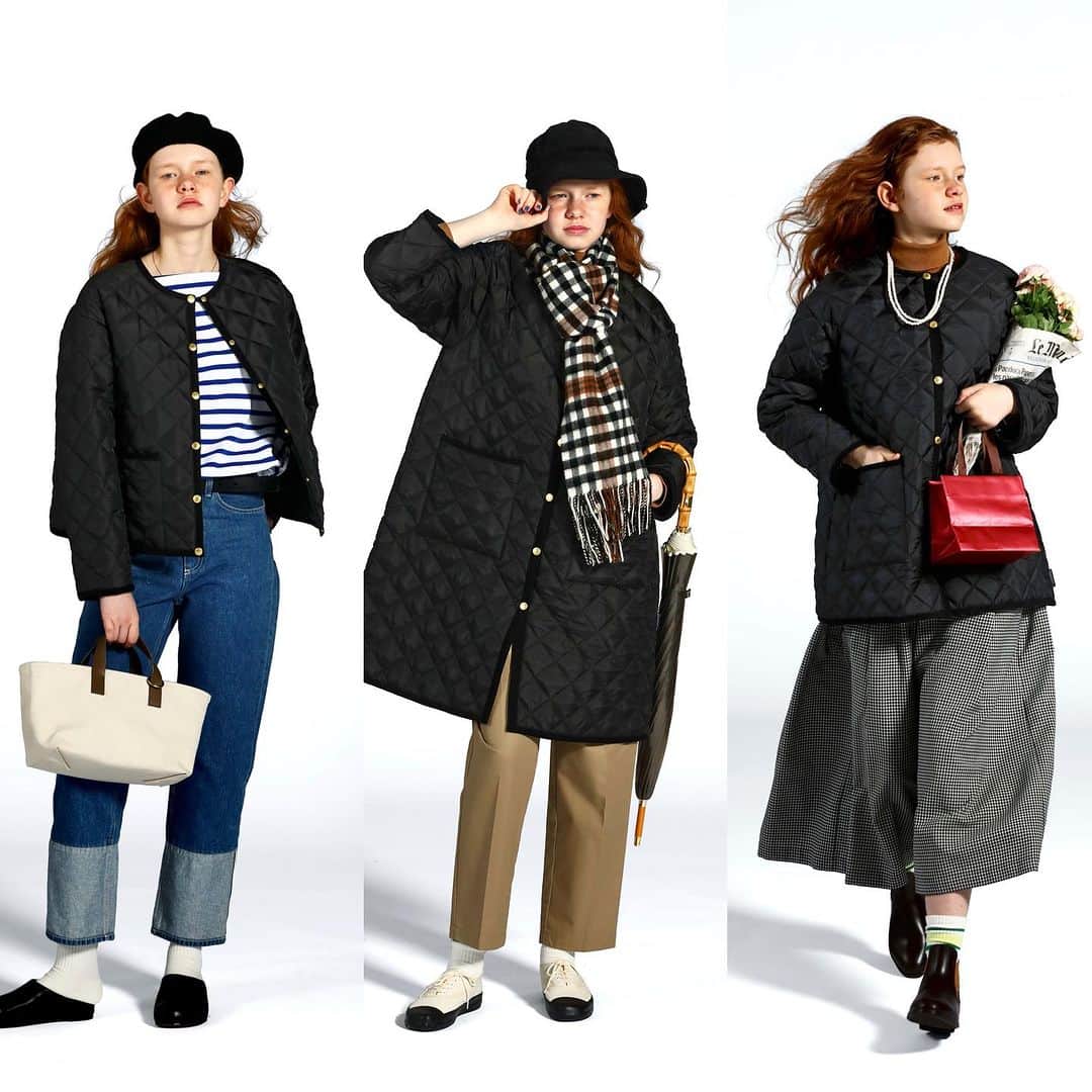 CLUÉLmagazineさんのインスタグラム写真 - (CLUÉLmagazineInstagram)「. QUITED OUTER COLLECTION 《トラディショナル ウェザーウェア》のキルティングアウターを着回し📖🔍  “ARKLEY A-LINE” ブランド定番のアークリーをアップデートし新登場した、アークリーAライン。ノーカラーのすっきりとしたデザインはそのままに、穏やかに広がる美しいシルエットや人気の高いオーバーサイズを採用した一着は、インナーを選ばずに幅広いコーディネートで着回せる。 レディなトラッドスタイル、シンプルなパンツスタイル、カジュアルなデニムスタイルなど、さまざまな秋コーデに取り入れてみて🗣️  #traditionalweatherwear  from vol.93 ・・・・・・・・・・・・・・・・・・・・・・・・・・・  #cluel #クルーエル #cluelmagazine #クルーエル女子 #fashion #ファッション好き #ファッション雑誌 #おしゃれ #グッドガール #秋コーデ #トラディショナルウェザーウェア #arkley #アークリー #アークリーAライン #キルティングコート #コートスタイル #デニム #ボーダーが好き #トラッド #ボーイッシュ女子 #シンプルが好き  こちらのアカウントもフォローしてね！ @cluel_homme @navys_magazine」9月26日 17時00分 - cluelmagazine