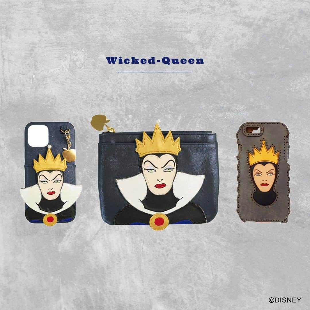 Accommodeのインスタグラム：「【Wicked Queen】👑  #白雪姫 に登場する #女王 の 立体的なデザインが特徴なアイテムに大注目‼︎  ✔︎ スノーホワイト/グリッターパッチワークポーチ 　¥2,376 - ※SALE中  ✔︎ スノーホワイト/グリッターパッチワークiPhoneケース 12,12Pro対応 　¥2,574 - ※SALE中  ✔︎ ディズニーヴィランズ/レザーiPhoneケース 6,6s対応 　¥11,880 - ※SALE中  詳しくは商品タグもしくは プロフィールリンクよりcheck @accommode   #accommode #アコモデ #アコモデディズニー #ディズニーヴィランズ #ヴィランズ #ディズニーグッズ #ヴィランズグッズ #ディズニー雑貨 #ディズニーアイテム #スノーホワイト #イーヴィルクイーン #ウィックドクイーン」