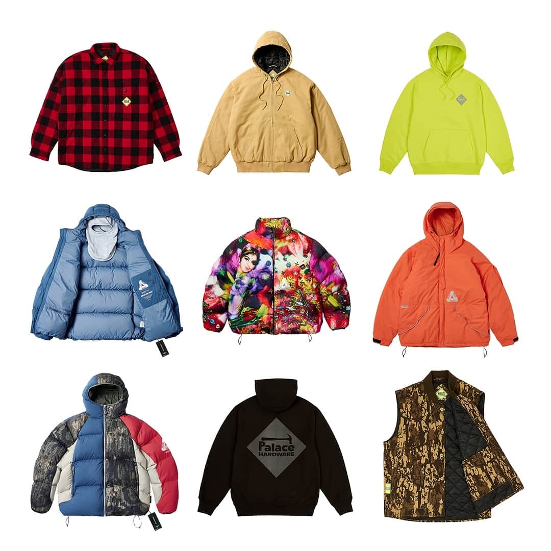 HYPEBEASTさんのインスタグラム写真 - (HYPEBEASTInstagram)「@palaceskateboards has unveiled its full Winter 2023 collection. Featuring a range of outerwear, sweaters, T-shirts, shirts, accessories, and more, the offering is set to drop on September 29. A September 30 release will follow in Japan and via WeChat. Swipe to get a closer look.⁠ Photo: Palace」9月25日 20時00分 - hypebeast