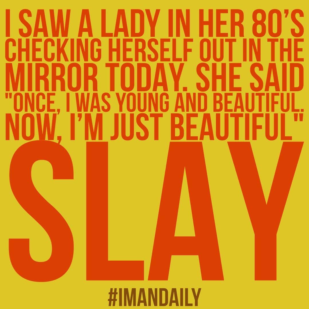 イマン・アブドゥルマジドのインスタグラム：「#imandaily」
