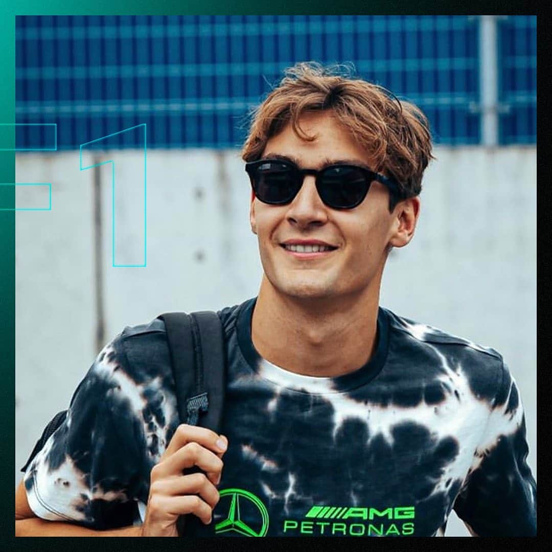 ポリスのインスタグラム：「Wear your audacity proudly, it makes you stand out. @georgerussell63 @mercedesamgf1 #PoliceLifestyle #AudacityWanted #FW23」