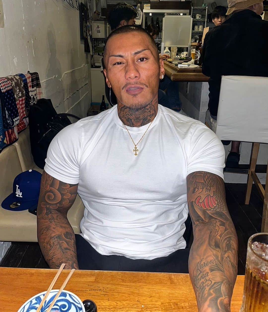 のインスタグラム：「#tattoo#japanesetattoo#sushi  🍚🚬🍚🚬」