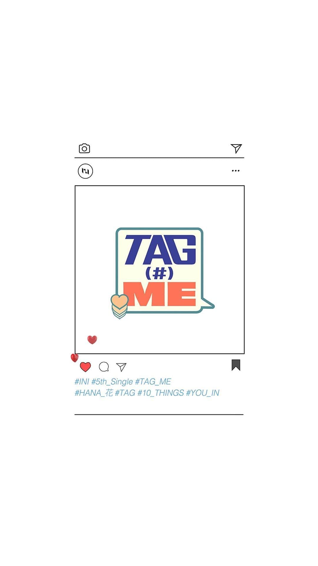 のインスタグラム：「INI | 5TH SINGLE "TAG ME" Highlight Medley  2023.10.11 RELEASE  #INI #INI_TAGME」