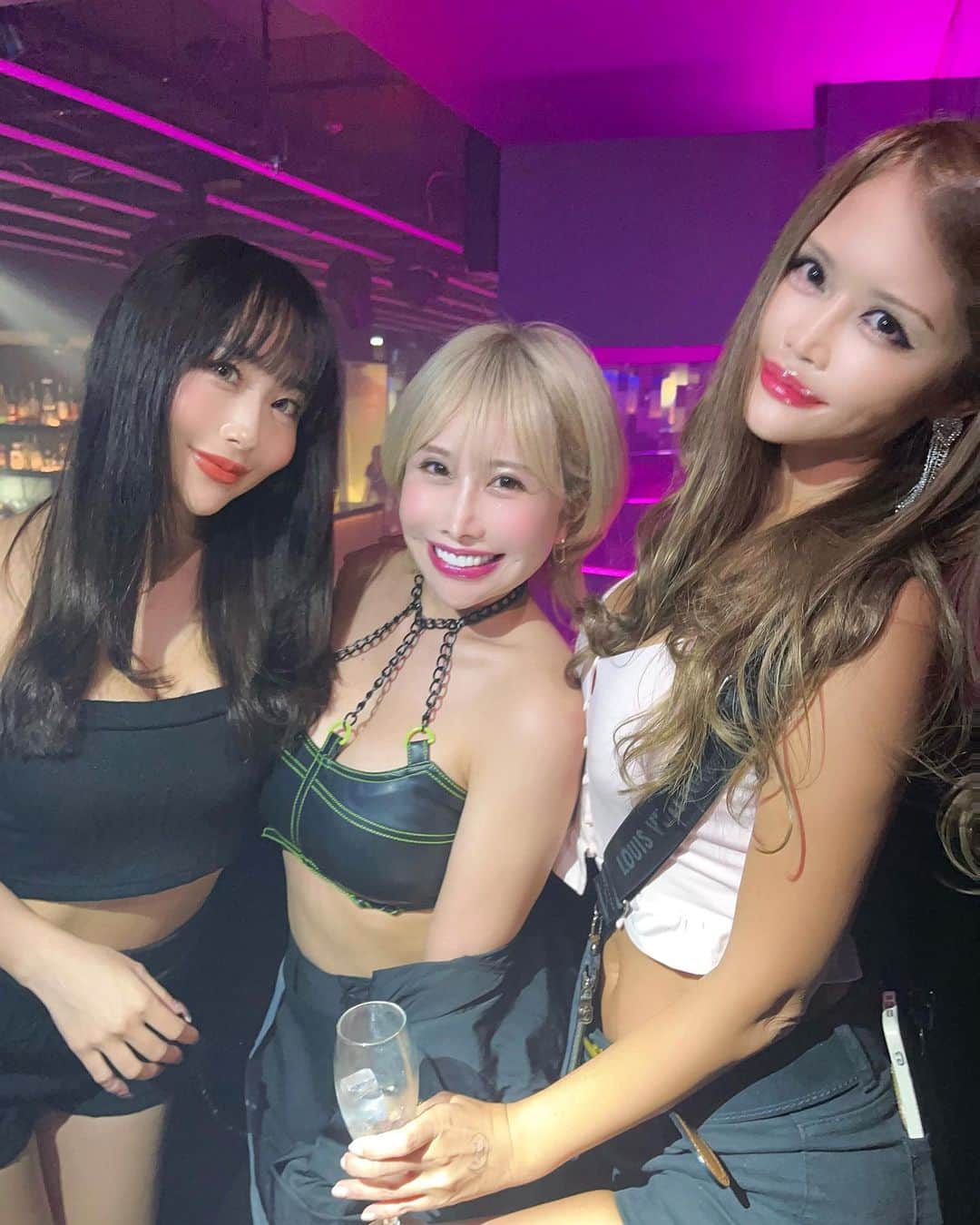 生田千秋のインスタグラム：「深田えいみさんDJデビューイベント❤️‍🔥 TIARAちゃん @djtiara_jp かっこよかった✨ @tk_nightclub」