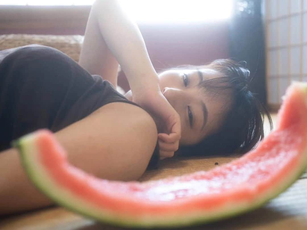 しじみさんのインスタグラム写真 - (しじみInstagram)「もう秋なんですね。寂しい🍉」9月25日 21時21分 - amcche