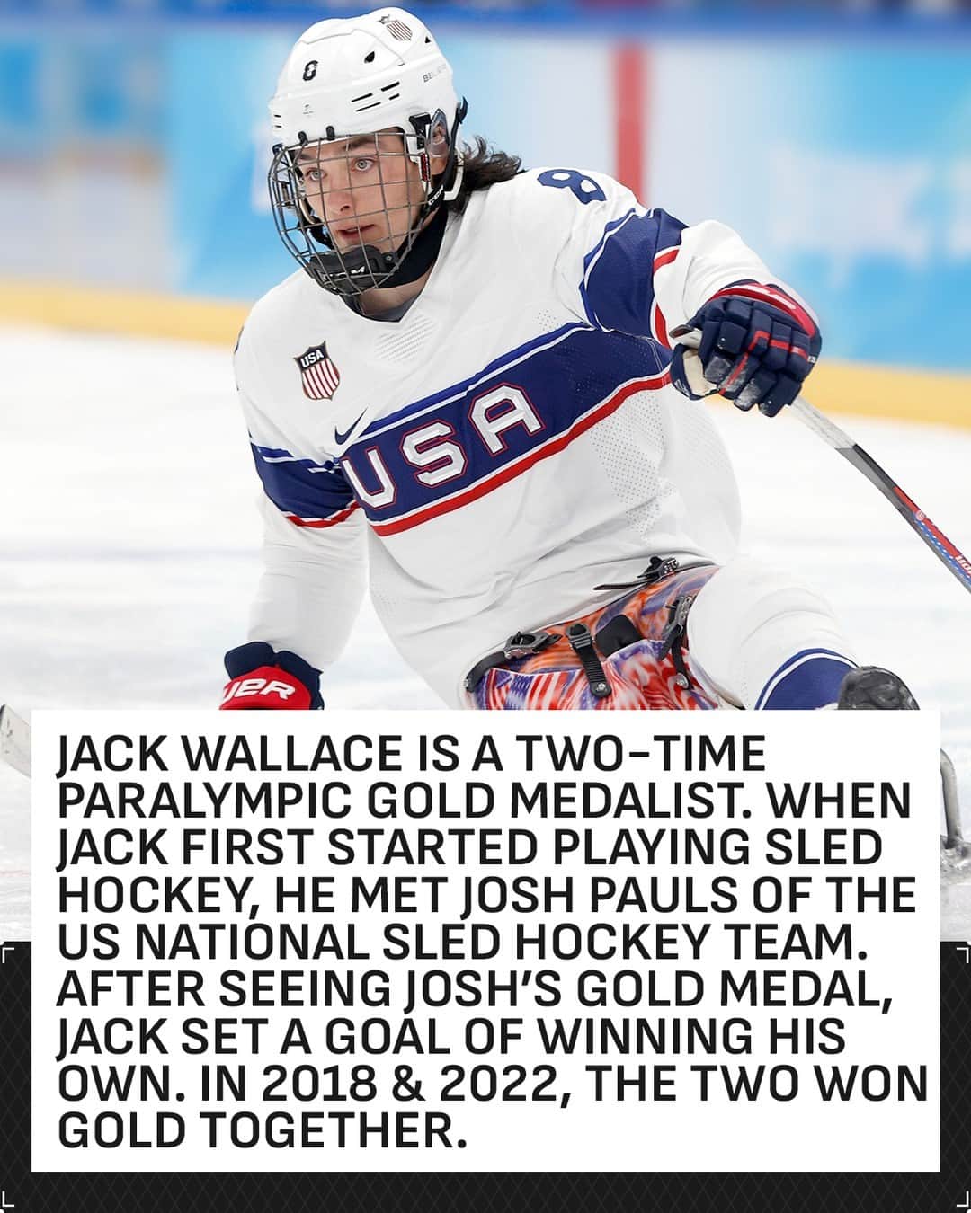 NHLさんのインスタグラム写真 - (NHLInstagram)「Jack Wallace utilizes his TikTok platform to inform individuals about sled hockey and encourage people to try it. #CelebratingAdaptiveHockey #HockeyIsForEveryone」9月25日 23時05分 - nhl