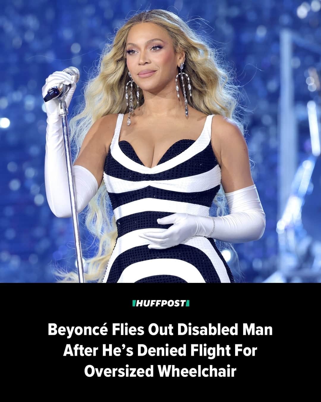 Huffington Postさんのインスタグラム写真 - (Huffington PostInstagram)「The Beyhive helped a disabled fan’s irreplaceable dream of meeting Beyoncé come true.⁠ ⁠ Longtime fan Jon Hetherington, 34, said he was on his way to finally see the iconic singer perform on her Renaissance Tour stop in Seattle, Washington, before the unthinkable happened.⁠ ⁠ He was denied access to his flight on Sept. 14 when the airline couldn’t accommodate his wheelchair because it was reportedly too tall.⁠ ⁠ Hetherington, who says he waited 25 years to watch her onstage, aired out his frustrations that same day in a TikTok video that has since garnered nearly one million views as of Sunday.⁠ ⁠ “So after 25 years of waiting, I’m not seeing Beyoncé tonight, so ableism strikes again,” he says in the video.⁠ ⁠ Read more at our link in bio. // 📷️: Getty Images // 🖊️: Jazmin Tolliver」9月25日 22時45分 - huffpost