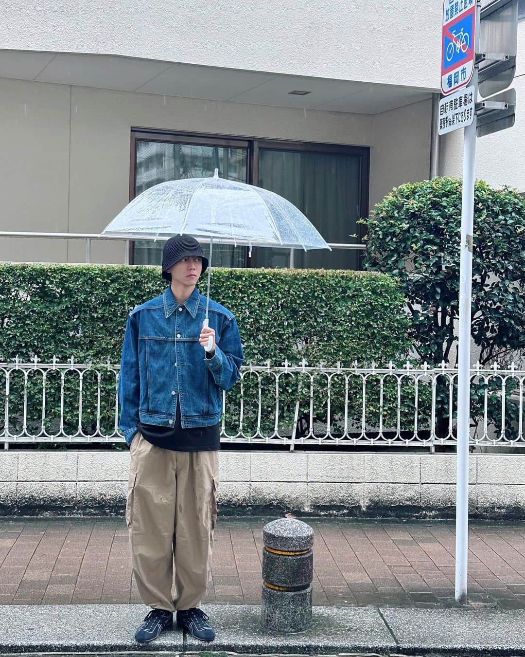 チュ・ウジェさんのインスタグラム写真 - (チュ・ウジェInstagram)「가을비🍂☔️  #광고 #오니츠카타이거 #SCLAW」9月25日 23時07分 - ophen28