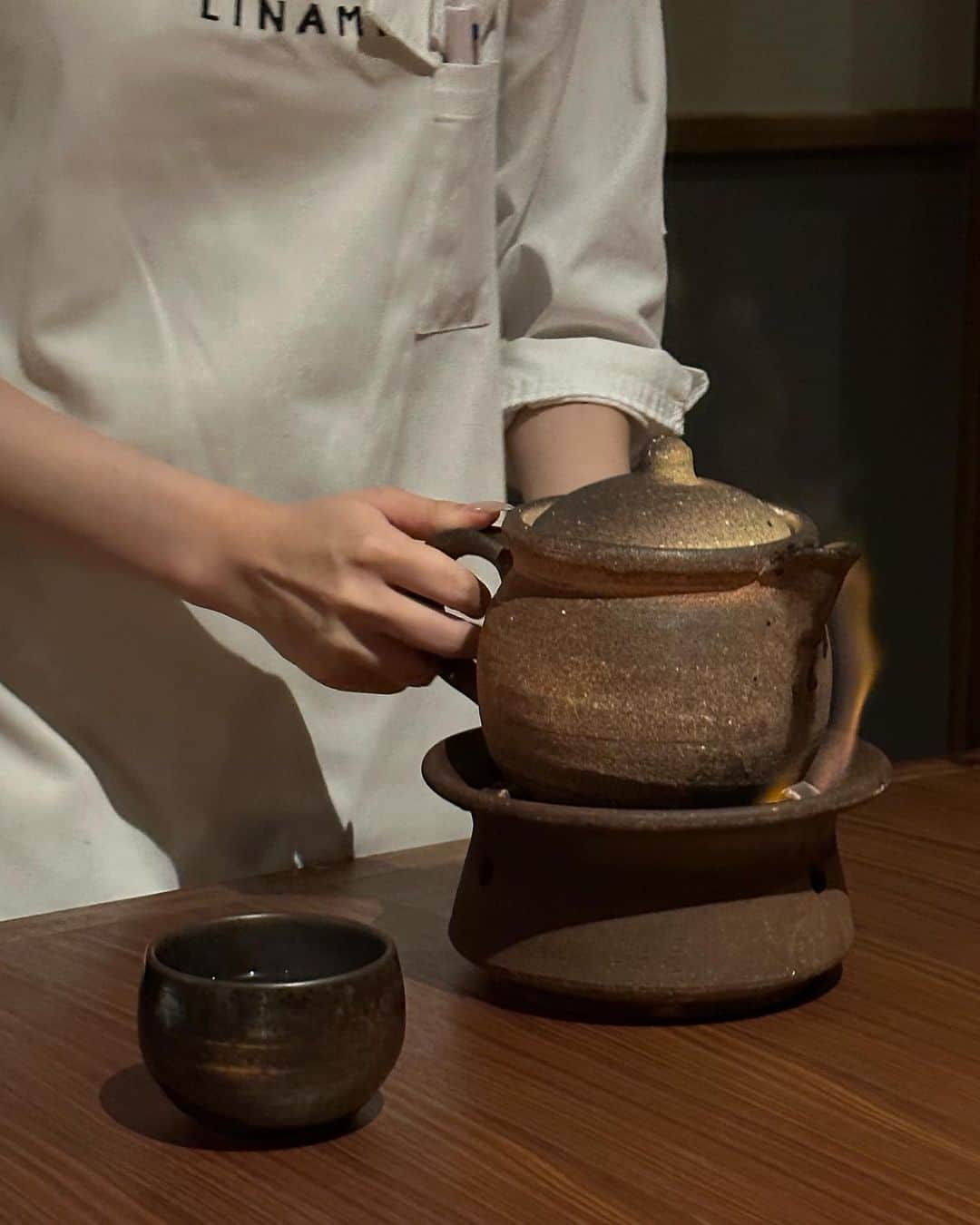 松本恵奈のインスタグラム：「美味しいご飯を食べるの会🍽️ 今回は【李南河】に行ってきました♡ 女子3人で最初から最後まで美味しいねーと大盛り上がり♡ 本当この集まり大好きです😂💓 次はどこ行こうかな？♡ #美味しいご飯を食べるの会 #linamha」