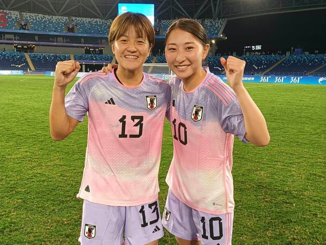 塩越柚歩さんのインスタグラム写真 - (塩越柚歩Instagram)「. vsネパール 8-0勝利🇯🇵✨ みんな今日もナイス！！  中２日でベトナム戦。 みんなでいい準備します！ 応援ありがとうございました✨  ©️JFA」9月26日 0時43分 - yuzuho_shiokoshi19