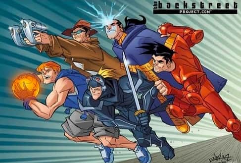 backstreetboysさんのインスタグラム写真 - (backstreetboysInstagram)「This National Comic Book Day, we’re paying tribute to “The Backstreet Project” created by the iconic @therealstanlee and our boy @nickcarter 🦸  Who still has their @burgerking superheroes??」9月26日 1時07分 - backstreetboys