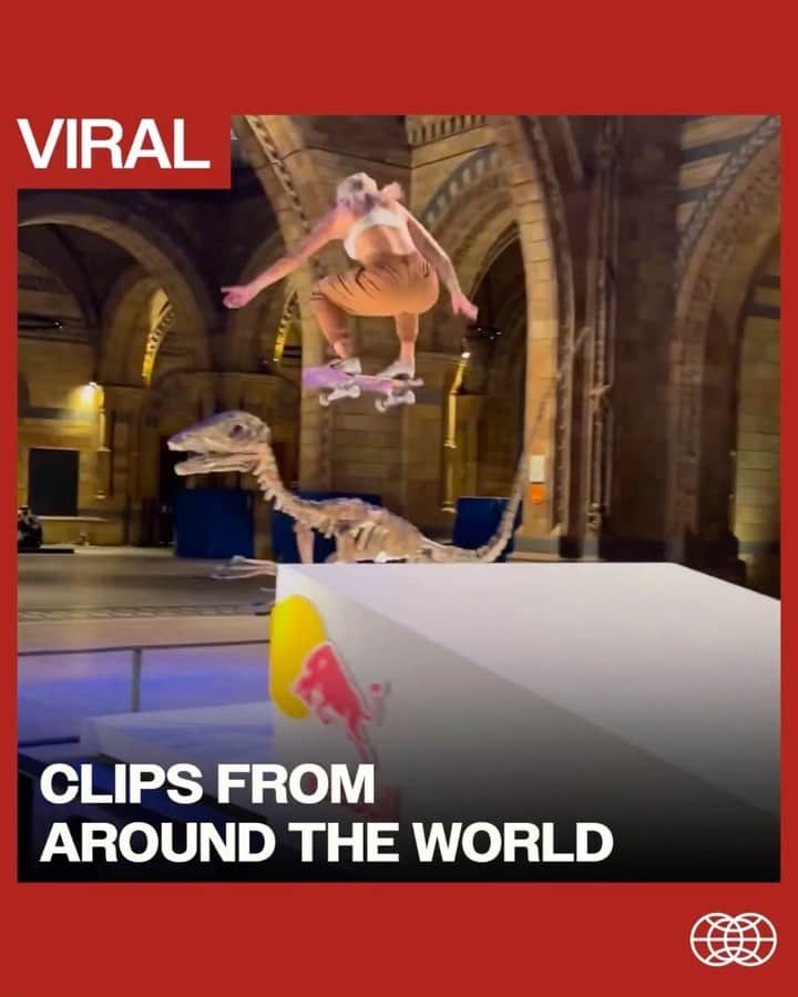 The Berricsのインスタグラム：「Clips from around the world…   1. @leticiabufoni night at the museum 🦖  2. @maxberguin big spin front blunt big spin 🗣  3. @codycepeda switch triple flip 💥  4. johndilo at @macbalife ⚖️   5. @votaaan13 3 piece line 🔥   #skateboardingisfun #berrics」