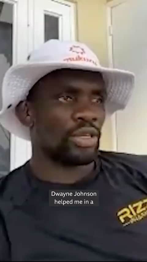 ドウェイン・ジョンソンのインスタグラム：「Big thanks to @bbcnews for highlighting @thembagorimbo_mma’s journey to one day becoming a @ufc champion.   What Themba has already done for the people of his village back in Zimbabwe, already makes the guy a champion in so many people’s eyes, mine included.   Rooting you on my brother and cheers to paying it forward 💪🏾❤️」