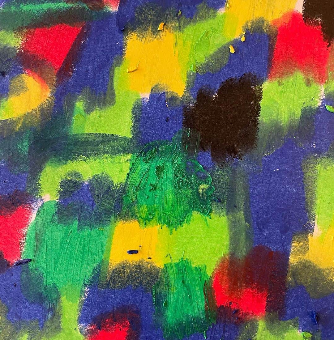 Boojilのインスタグラム：「🎨 When my heart dances with the colors I paint, I'm sure it will also bring joy to your heart. I love my colors.  #playwithcolors #drawing」