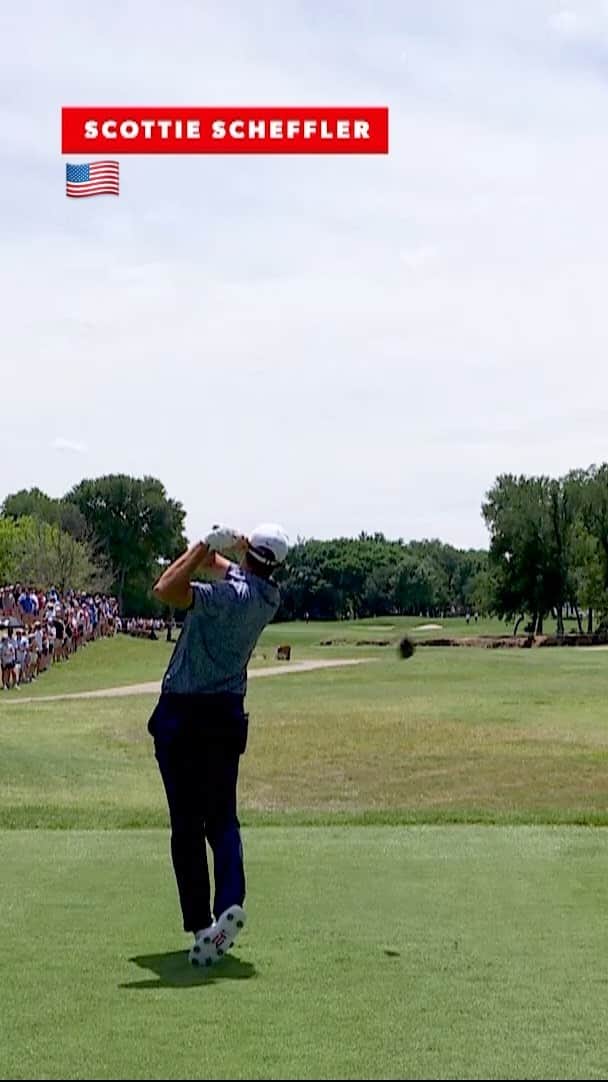 PGA TOURのインスタグラム：「One swing from every player on the U.S. Team @TheRyderCup 🇺🇸」