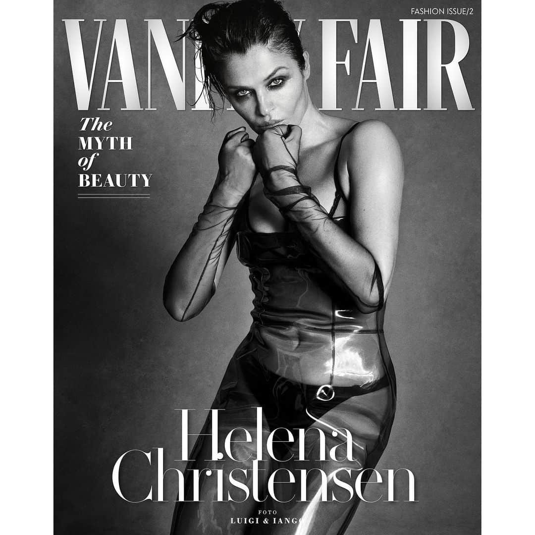 ルイージ&イアンゴのインスタグラム：「HELENA ❤️ @helenachristensen - THE MYTH OF BEAUTY - for @vanityfair @vanityfairitalia @vanityfairfrance @vanityfairspain @luigiandiango @luigimurenu @marchettisimone @michael_philouze @dolcegabbana @georgisandev @sashahere @2bmanagement」