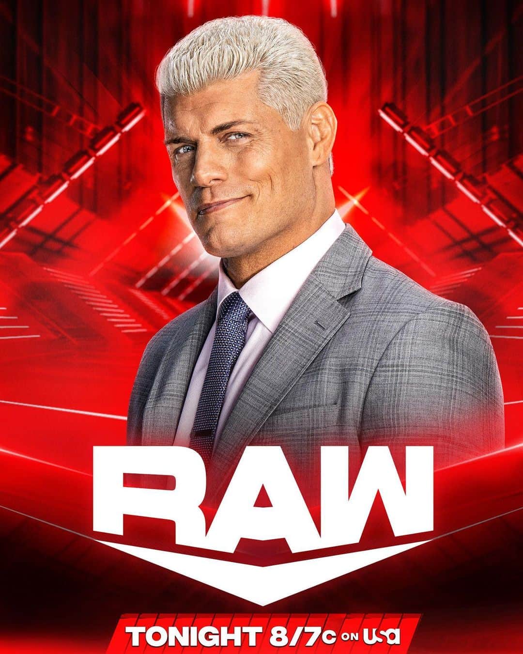 WWEのインスタグラム：「TONIGHT on #WWERaw: @americannightmarecody kicks off #WWERaw @dominik_35 defends the #WWENXT North American Title against @dragonlee95oficial @shinsukenakamura responds to @wwerollins’ challenge #KevinOwens and @samizayn seek to regain Tag Team Titles from #TheJudgmentDay @otis_wwe and @bronsonishere battle it out @dmcintyrewwe heads to #MizTV  📺 8/7c @usanetwork」
