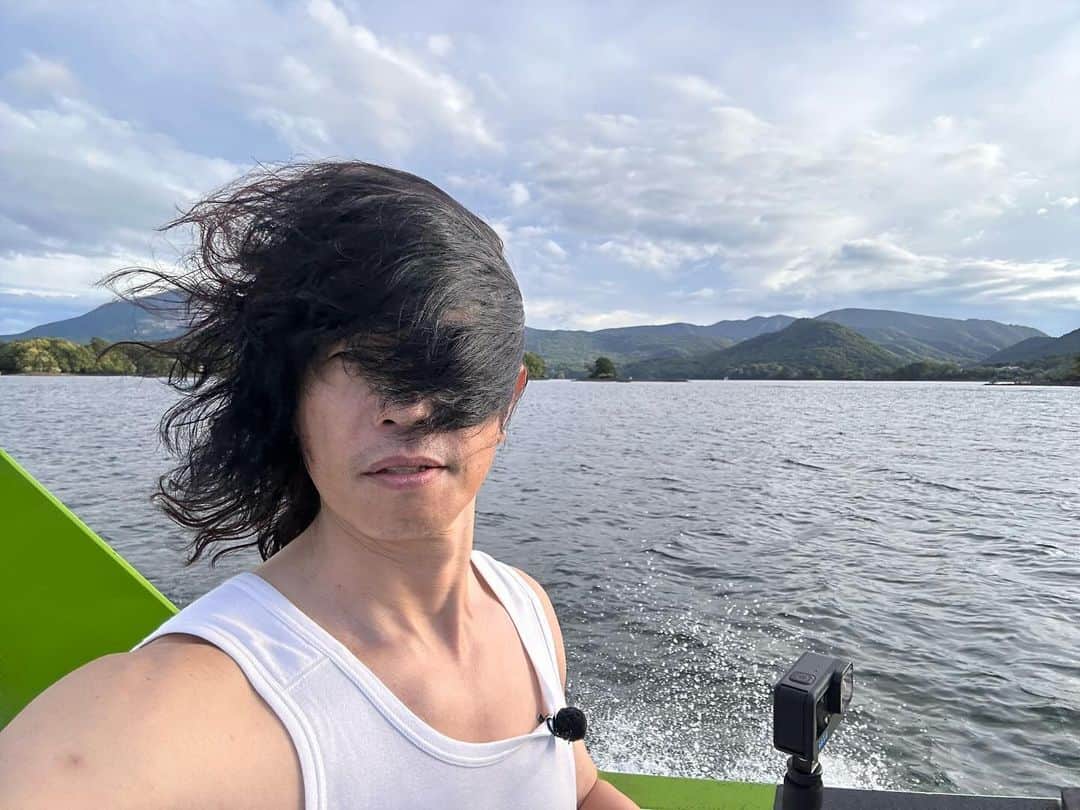 のインスタグラム：「ロケ順調」