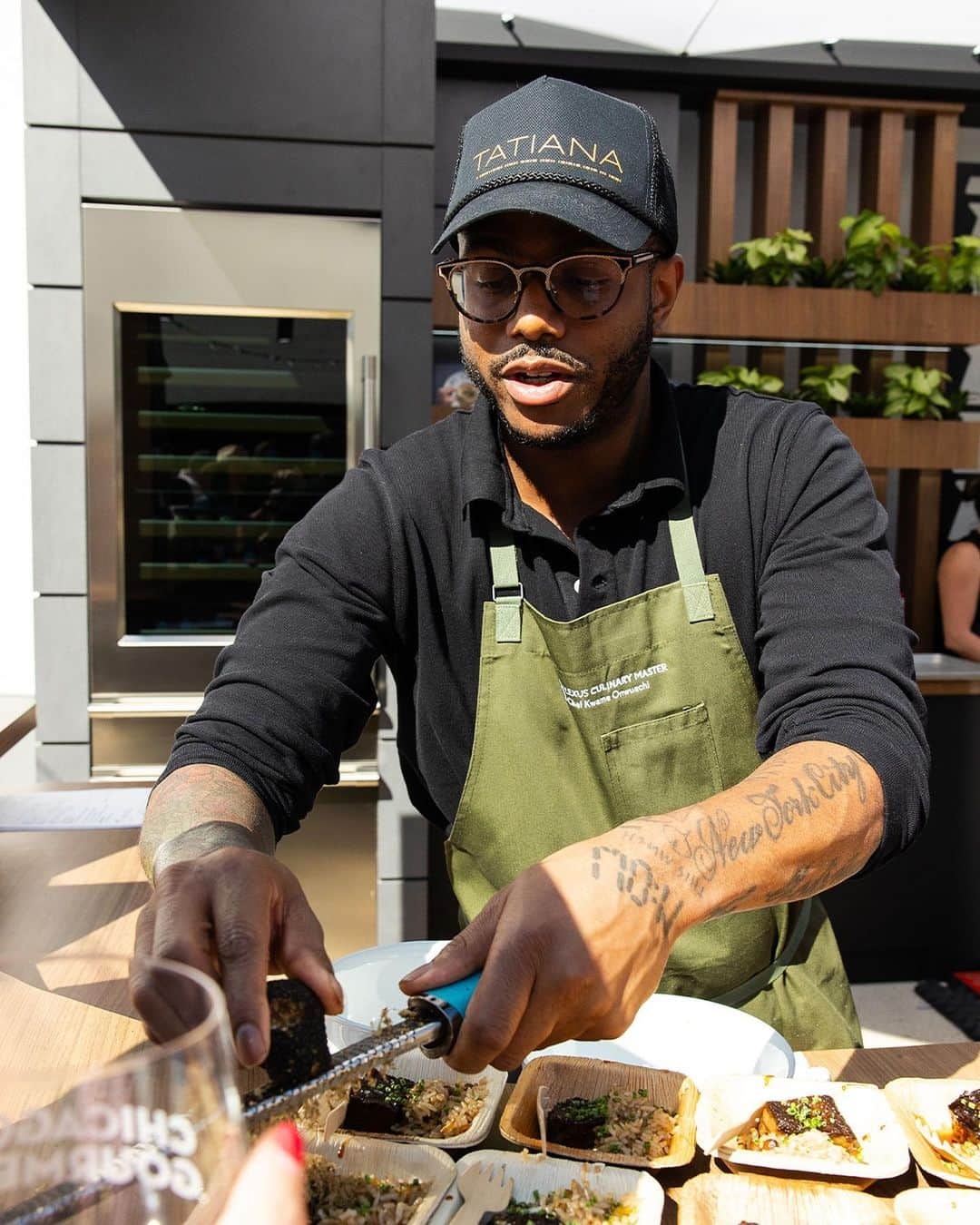 Lexus USAさんのインスタグラム写真 - (Lexus USAInstagram)「@lexususa + @chefkwameonwuachi: The perfect recipe for an amazing Grand Cru at #ChicagoGourmet. And also some great Truffle Braised Short Rib with Coconut Rice & Peas. #Lexus #LexusCulinary」9月26日 7時42分 - lexususa