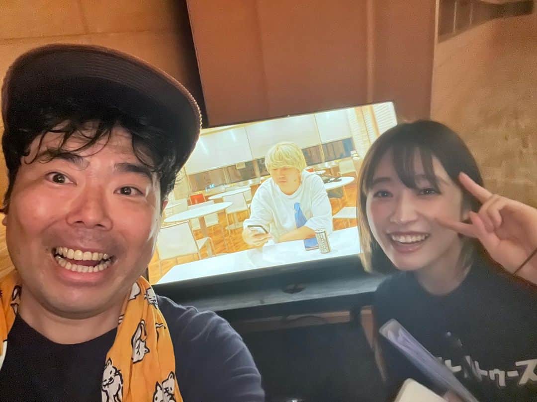 山口森広のインスタグラム：「朝から国際フォーラムホールAでリハ。 本番の劇場でやれて、色々見れてよかった！ 見たくなかったところまで見えました笑 新たな課題山盛り！ でもね、前進してるよ！ #あの夜 この夜だって忘れない。 みなさんと、あの夜で会えたら！ 高橋ひかるちゃんと別場所にいる三四郎の相田さん  https://event.1242.com/events/anoyoru2/」