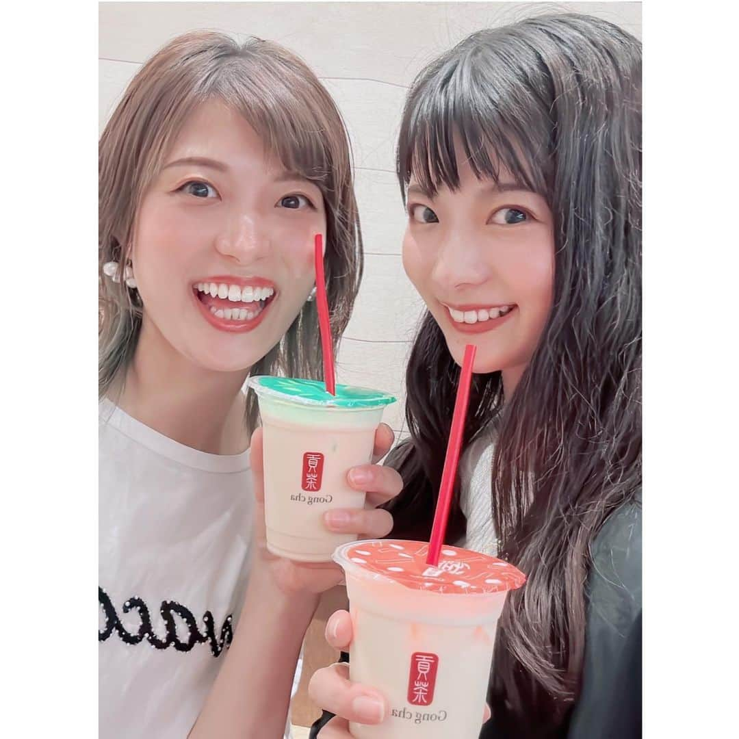 美蘭レンナのインスタグラム：「. 久しぶりにお姉とお出かけした日😊🐼🐆  昨日はうめだ阪急のイベント、 『世界のかわいいもの展』へ🩷  世界のかわいいものが沢山集まっていて、 どこ見ても「かわいい〜♡」と言いながら ウロウロ😍🤤  SNSで気になってた  @shorakuen_tokyo さんの bonbon ウサちゃんをget🐰  昨日がイベント最終日で ラス1のウサちゃんgetできました‼︎‼︎ (⑤まいめ) 他の種類のたぬちゃんとトキちゃんも かわいかったぁ🤤  いつも色んな催事が開催されてますが、 うめはんの催事っていつ行っても楽しいですよね🥰🥰🥰 心躍りました😆😍✨ 私もイベントがんばろう♡♡  からの〜 久しぶりの @gongcha_japan🧋 タピオカ無しにしたけど、うんまかった🤤🤤🤤 久しぶりにまた貢茶にハマりそう😋 楽しい休日でしたん🩷 . . . #姉妹#おでかけ #うめだ阪急 #イベント#催事 #世界のかわいいもの展 #かわいい#雑貨#ボンボン #ホーンテッドマンション #買ったらひける #おみくじ #ピント合ってないやん#笑 #おばあちゃんの教えが #書いてあったよ #かわいいおみくじ」