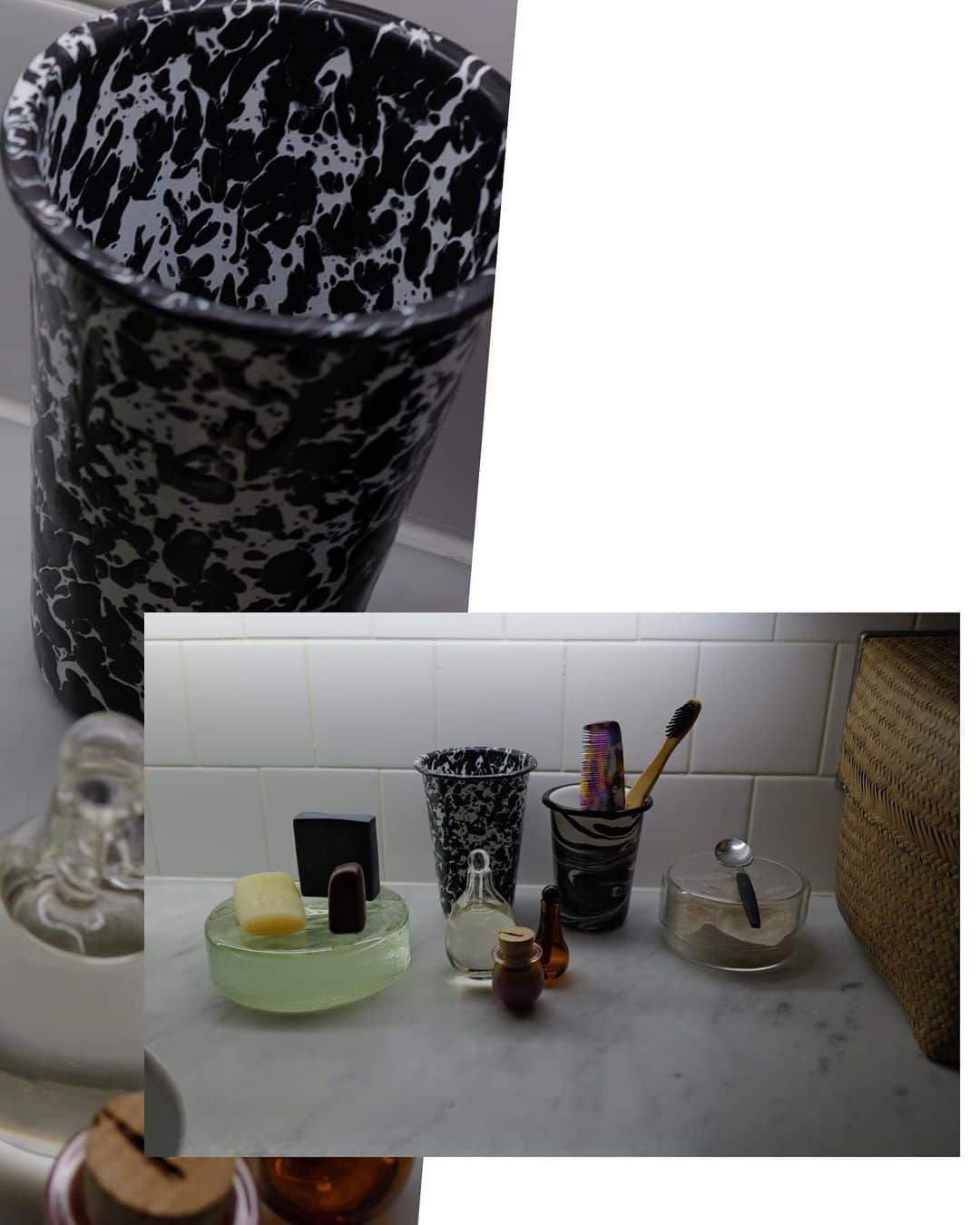 eriさんのインスタグラム写真 - (eriInstagram)「#DEPTRecycleglass  私は当初の目的を果たして 自宅のバスルームで石鹸置きとして 使っています  ゆったり大小三つくらいの石鹸が 置けちゃうので 洗顔用、手洗い用、旅行用 など置いたりしています  @d_e_p_t x @studio_relight」9月26日 22時02分 - e_r_i_e_r_i