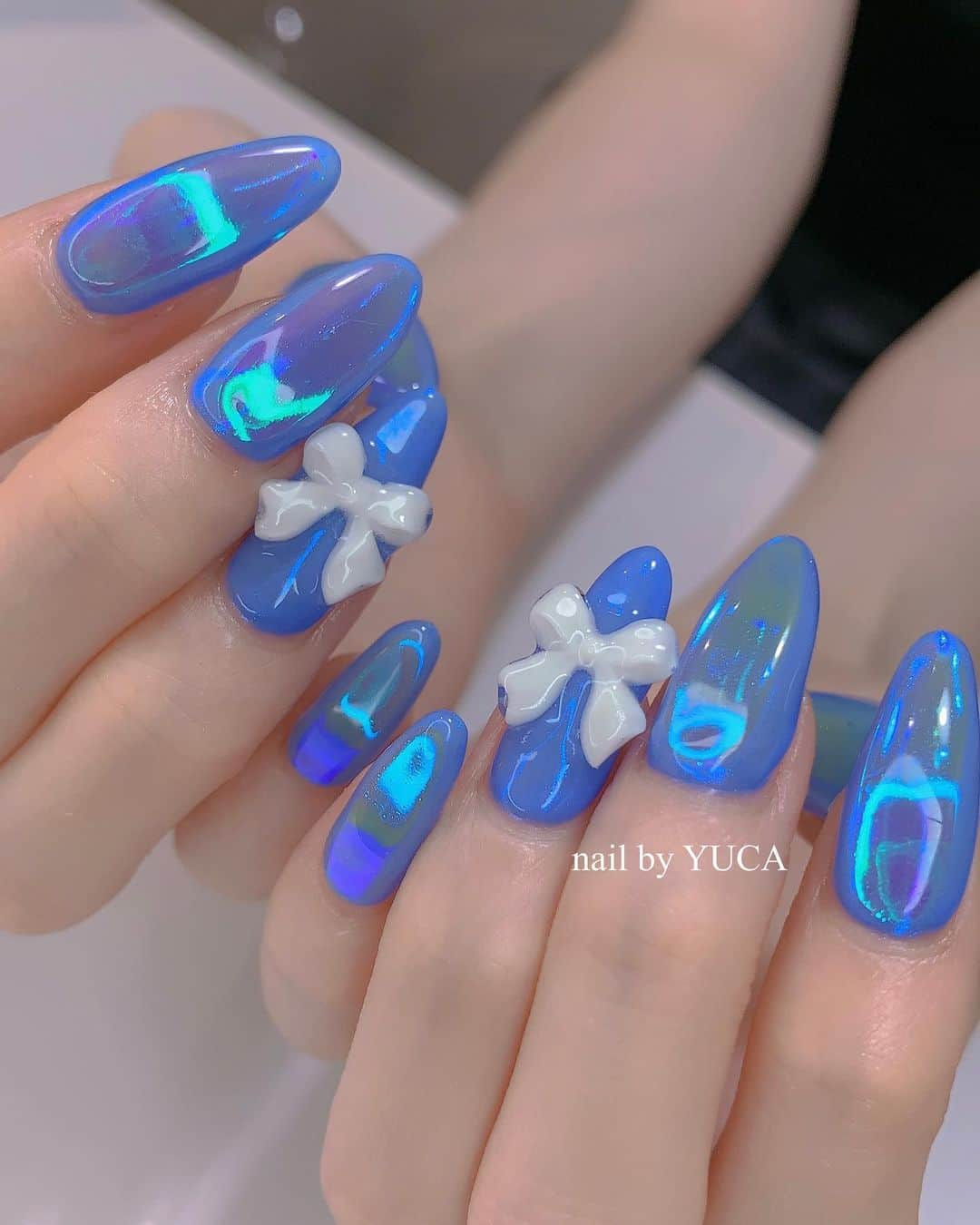 YUCAさんのインスタグラム写真 - (YUCAInstagram)「URUURU🫧 ୨୧ ⁡ ⁡ ⁡ #うるうるネイル #nail #ネイル #オーロラネイル #クリアネイル #clearnails #젤네일 #네일 #네일아트 #auroranails #tettynail #유카네일 #우루우루네일 #uruurunail #美甲 #yucanail」9月26日 21時59分 - yuca_814