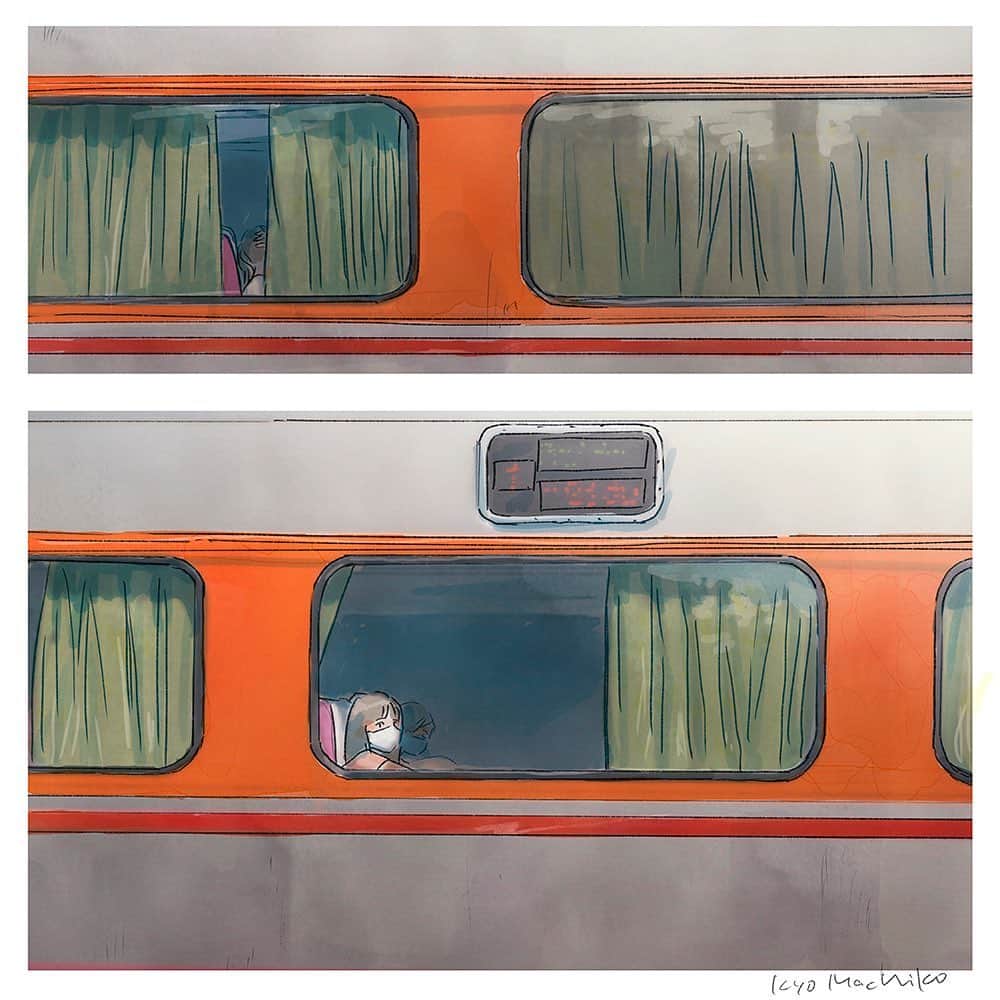 今日マチ子のインスタグラム：「Departure from Tainan Station, September 26, 2023.   2023年9月26日、台南駅発車  #今日マチ子 #kyomachiko #旅ができる日々 #thedayswecantravel #台南 #tainan」