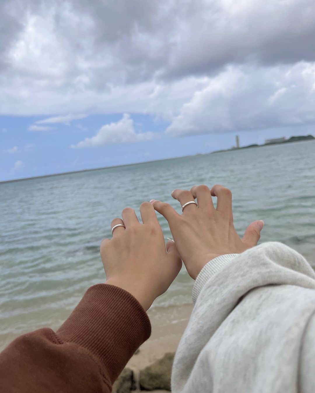 須藤大和さんのインスタグラム写真 - (須藤大和Instagram)「沖縄２日目はあいちゃんとANAPのコラボセットアップ一緒にきましたーーーー！！！ かわいー指輪も作りました☺️ あいちゃんと結婚ちたいです。笑」9月26日 20時32分 - yamat_o828