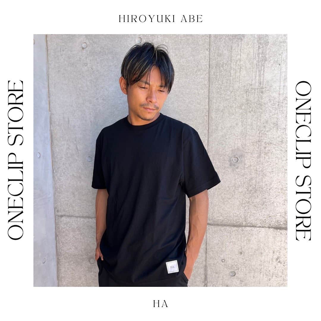 阿部浩之さんのインスタグラム写真 - (阿部浩之Instagram)「. 新しくTシャツ作りましたー！ まだまだ暑い日もあるので是非着てみてください〜👕  【ONECLIPストア】で検索」9月26日 20時39分 - abe_hiroyuki_official