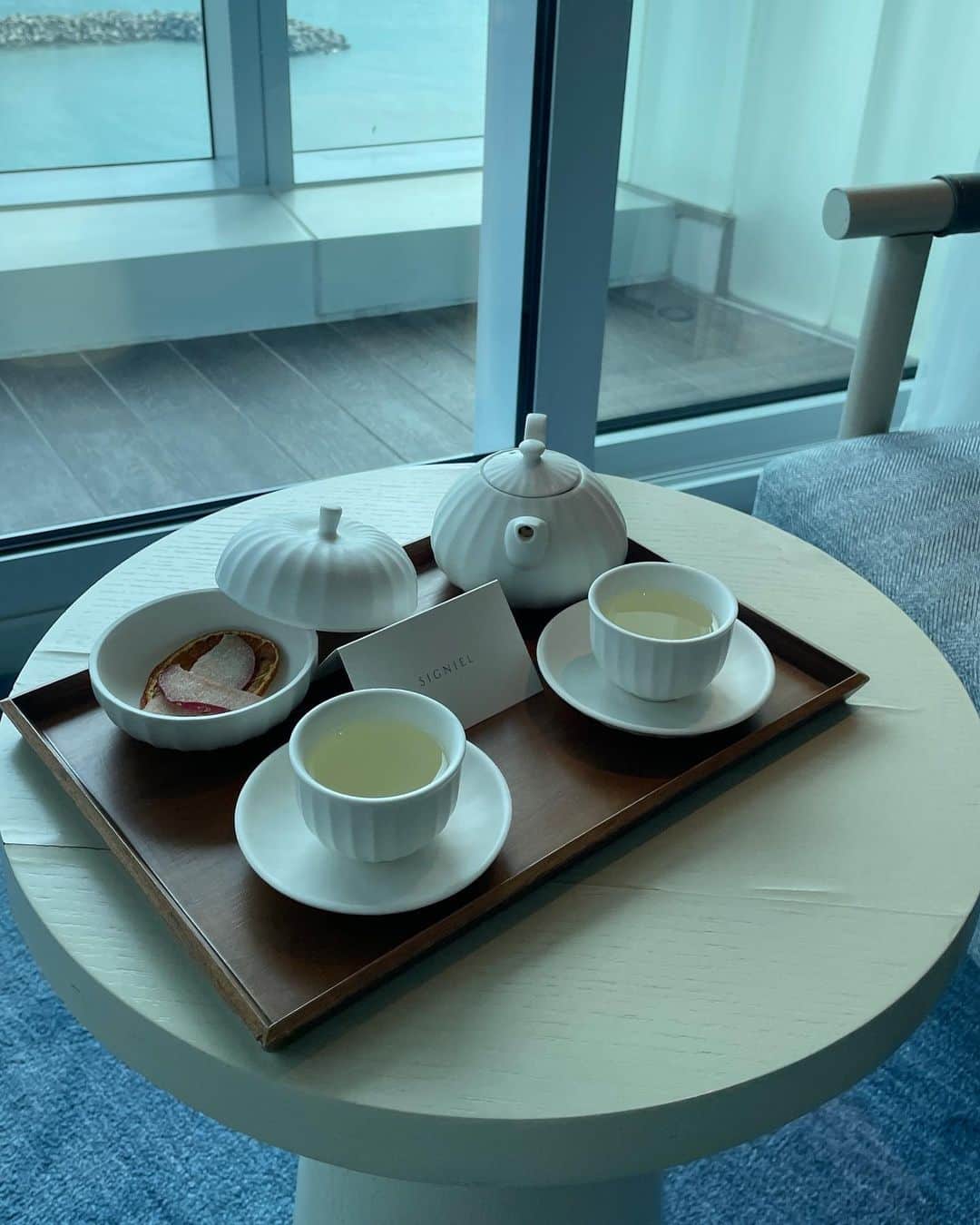 藤中里緒さんのインスタグラム写真 - (藤中里緒Instagram)「念願のSIGNIEL BUSAN🧚🏻‍♀️  #釜山 #signielbusan #ホカンス #韓国旅行 #busan」9月26日 20時40分 - rio_fjnk_