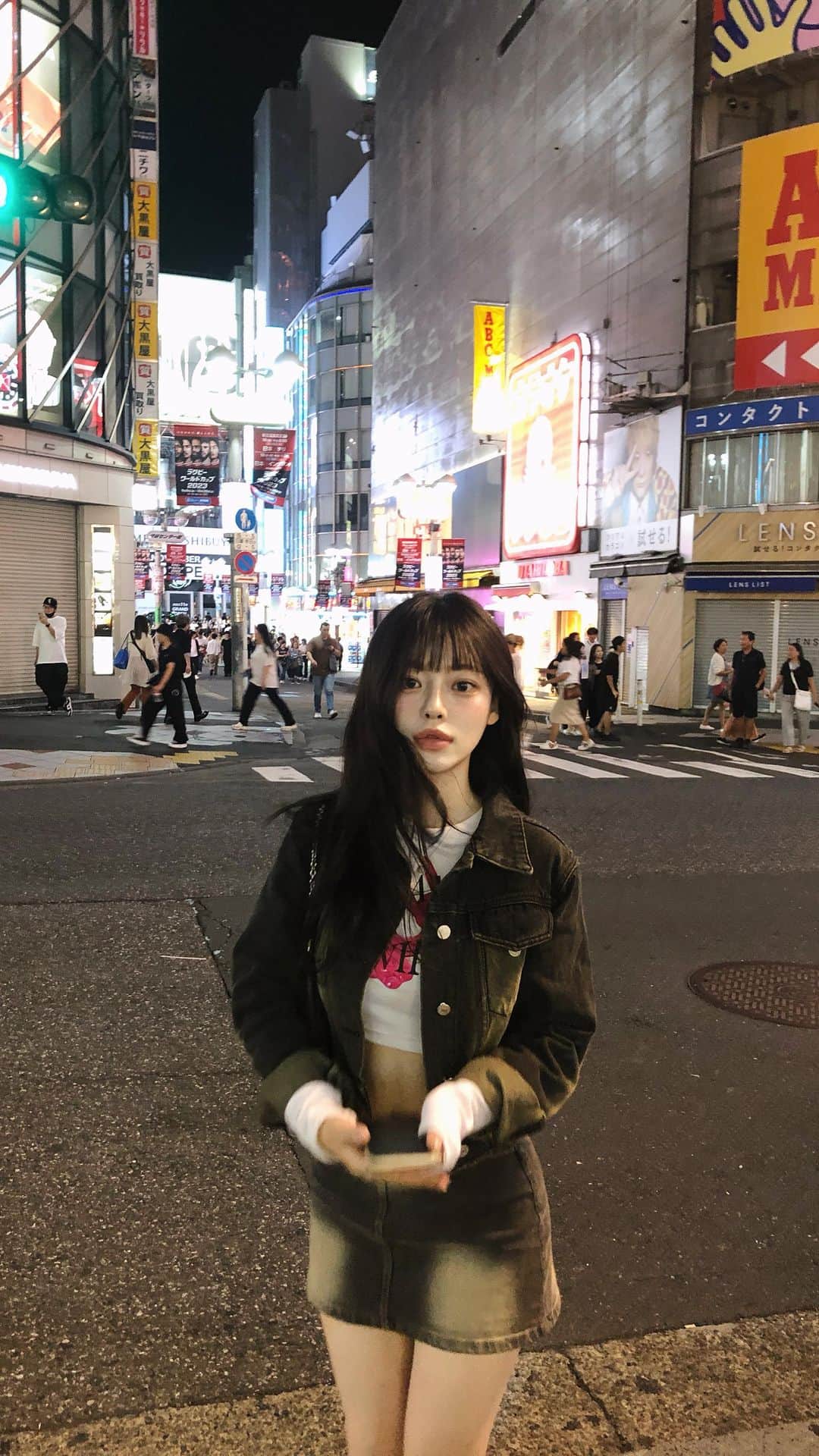 ウィ・ソンヒのインスタグラム：「도쿄의 밤」