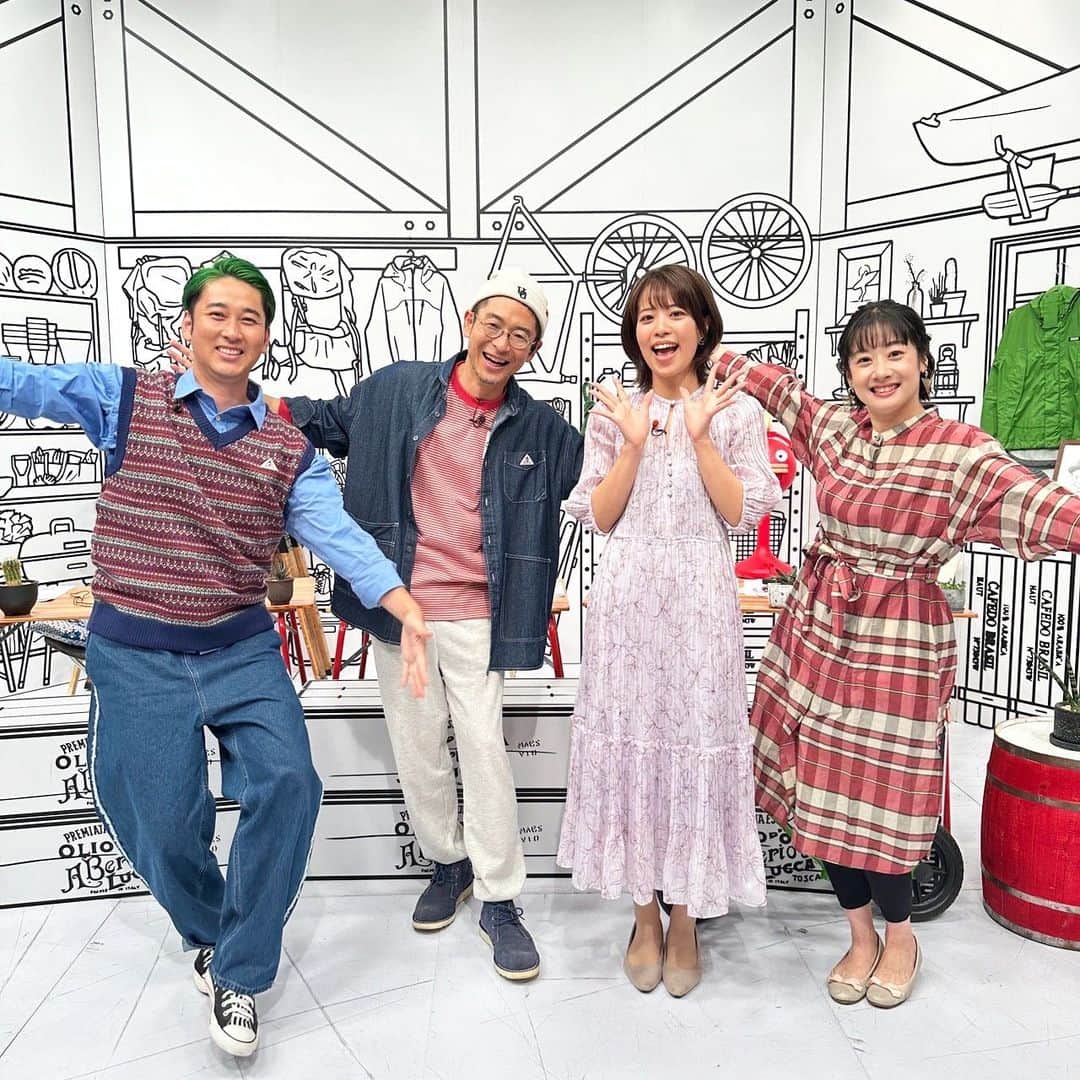 川島恵さんのインスタグラム写真 - (川島恵Instagram)「夢が叶いました✨私の地元・島根 &鳥取の放送局「BSS山陰放送」さんと、MRTどようだよ^_^のコラボが実現しました🎤👏 23(土)はBSS森谷佳奈アナウンサーがスタジオ生出演♪ 中継先のBSS山根伸志アナウンサーも、楽しすぎるリポートで番組を盛り上げてくださいました🤲 ありがとうございました😊 ・ 今後のコラボもお楽しみに♪ ・ #つづくさんのどようだよ #どようだよ #山陰放送 #森谷佳奈アナウンサー #山根伸志アナウンサー  #森谷佳奈のはきださnight  #生たまごbang #bss #mrt #bssアプリ #mrtアプリ」9月26日 14時01分 - mrt.kawashima