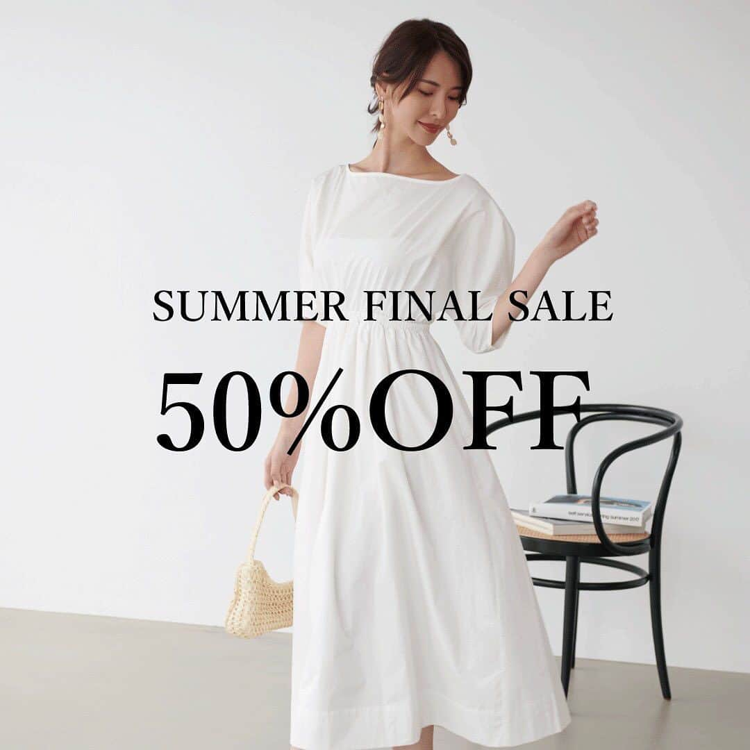 Valmuer表参道のインスタグラム：「FINAL SALE 50%OFF #Valmuer #ValmuerOfficial #gardenbyValmuer #ヴェルムーア #2023summercollection  #springcordinate  #summerlookbook」