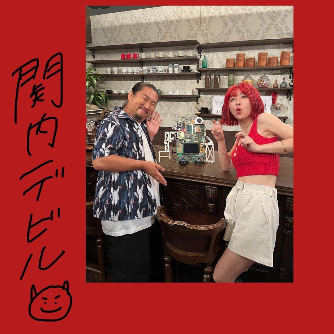 のインスタグラム：「関内デビル！今日！23:00〜！ 神奈川県民は全員見なさい。 県民以外の人も全員見なさい。」