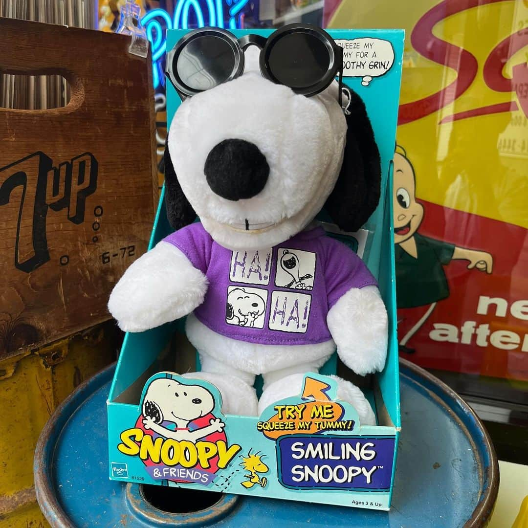 kiarrysさんのインスタグラム写真 - (kiarrysInstagram)「1990’s Smiling Snoopy Plush Doll  Thanks Sold Out.」9月26日 16時05分 - kiarrys