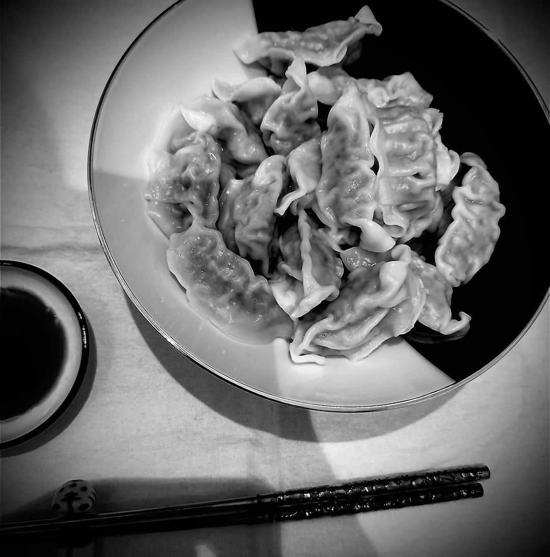 増田貴久さんのインスタグラム写真 - (増田貴久Instagram)「⁡ 冷凍の焼き餃子を水餃子として煮る技使った！ #２４個 #３パックやればよかったな #シゲのお皿 #半年ぶりくらいに家でご飯食べた #うましっ」9月26日 16時31分 - takahisaaaamasudaaaa