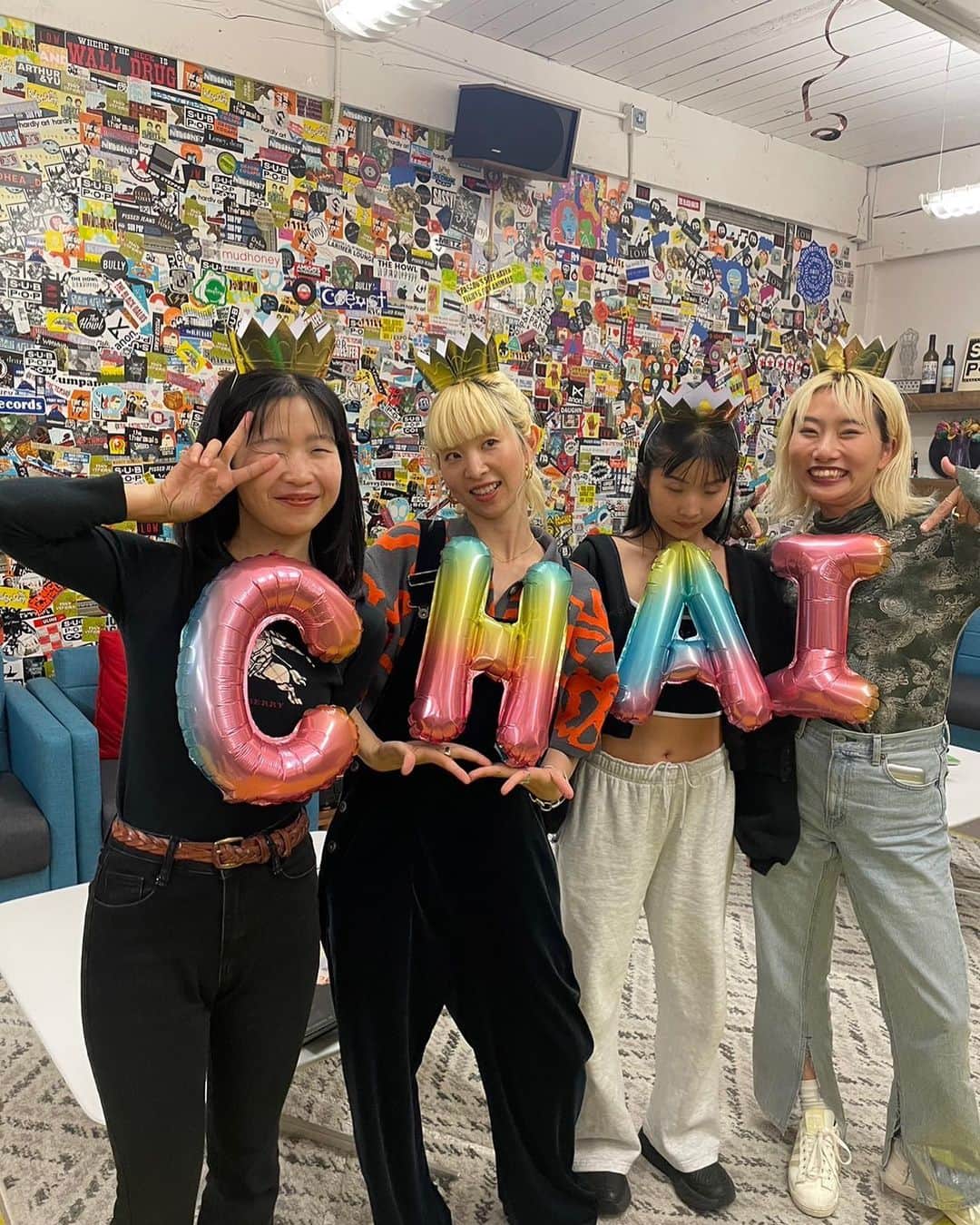 ユウキのインスタグラム：「💖💖💖💖💖🥲🫶🏻  #chaiband #subpop」