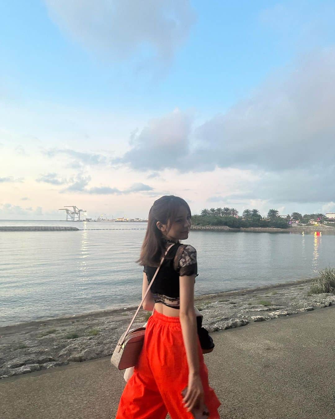 増田來亜のインスタグラム：「初めて沖縄に行きました！」