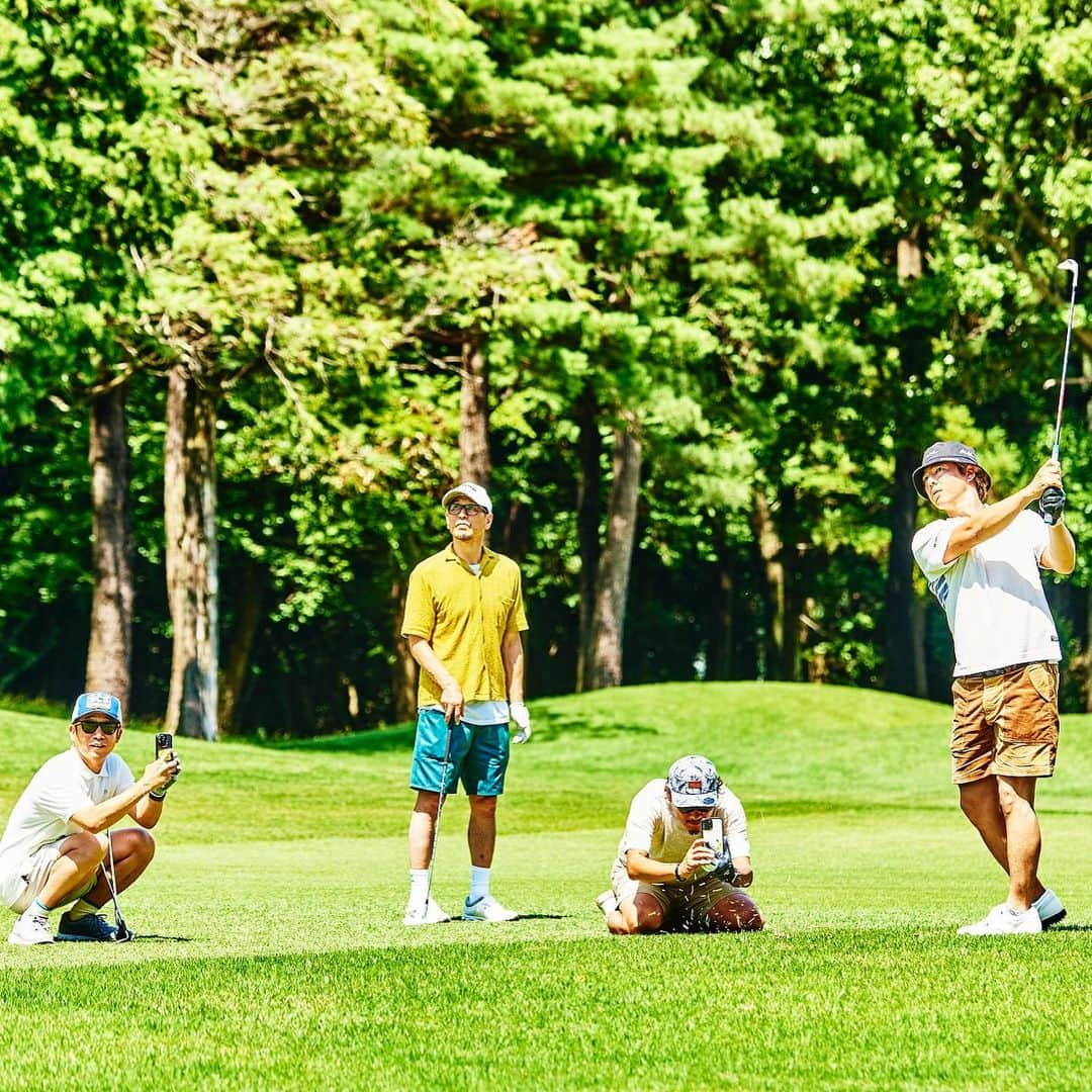 SHUHEI.Kさんのインスタグラム写真 - (SHUHEI.KInstagram)「石川遼選手とラウンド。 夏の思い出。  Travis Mathewさんとのお仕事。 「カジュアルな服装で回れるゴルフ場がもっと増える事でゴルフへの敷居を低くしたい」という石川選手の想いを形にしました。 石川選手ご本人も積極的に企画会議に参加してもらいメモラブルなイベントに。 試合では見られない、開襟シャツをパンツから出してのプレー姿は新鮮だったなぁ〜！」9月26日 17時00分 - kamishu14