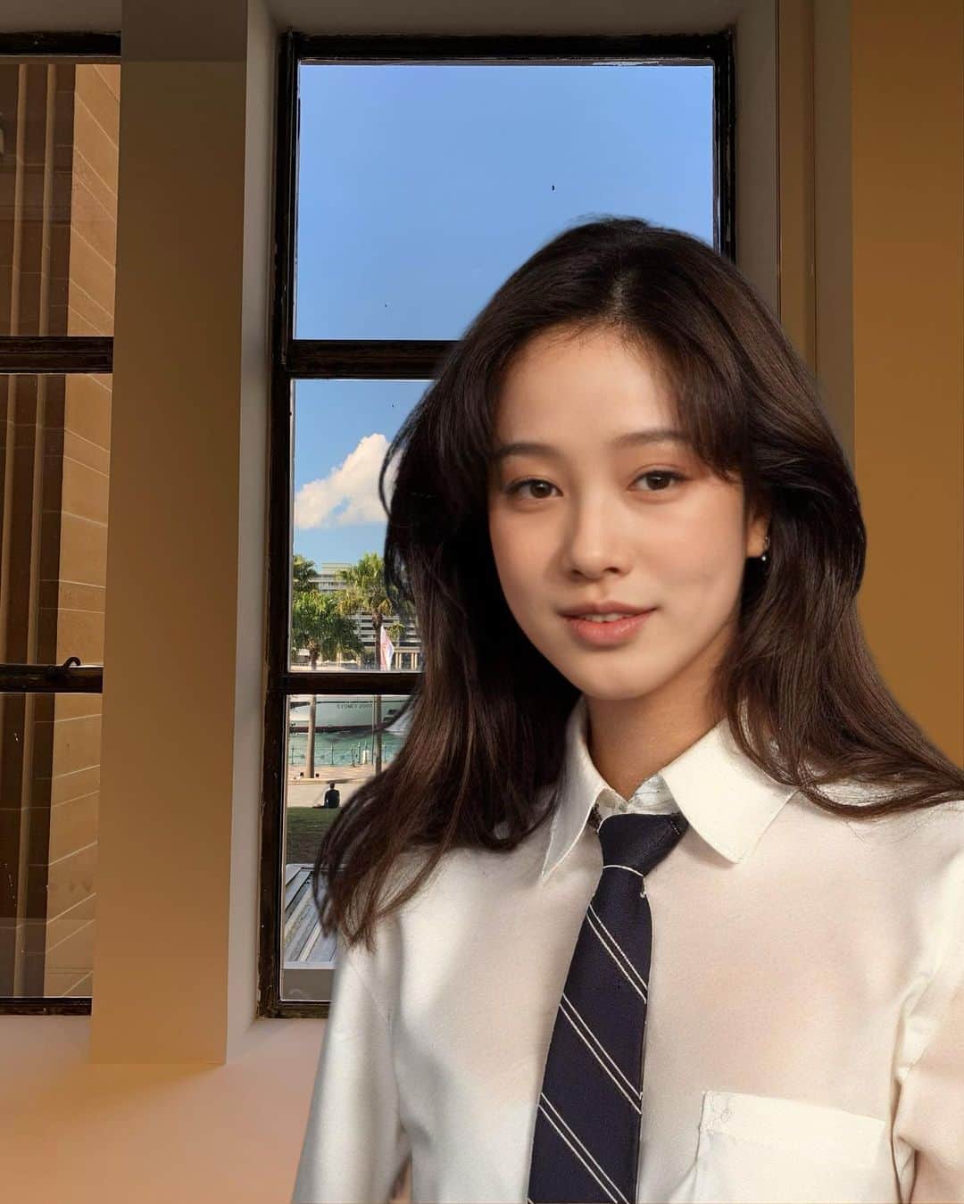 nanaさんのインスタグラム写真 - (nanaInstagram)「흠… 합성까지 해봐도 왜 미쿡 느낌 없는건디 두시간 내게 주어진 시간을 까먹고 남자버전은 못해봤오 (친구들 한테 사진 보내라고 단톡 보냈는데… ㅋㅋ 하는데 40분 걸리옴) #EPIK」9月26日 17時14分 - luv__ribbon