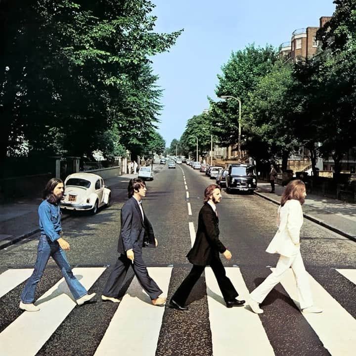 エドワード セクストンのインスタグラム：「#OnThisDay in 1969, @thebeatles released #AbbeyRoad. ⁠ ⁠ #edwardsexton #savilerow #menswear #london #tailoring #sartorial #thebeatles #abbeyroad #tommynutter」