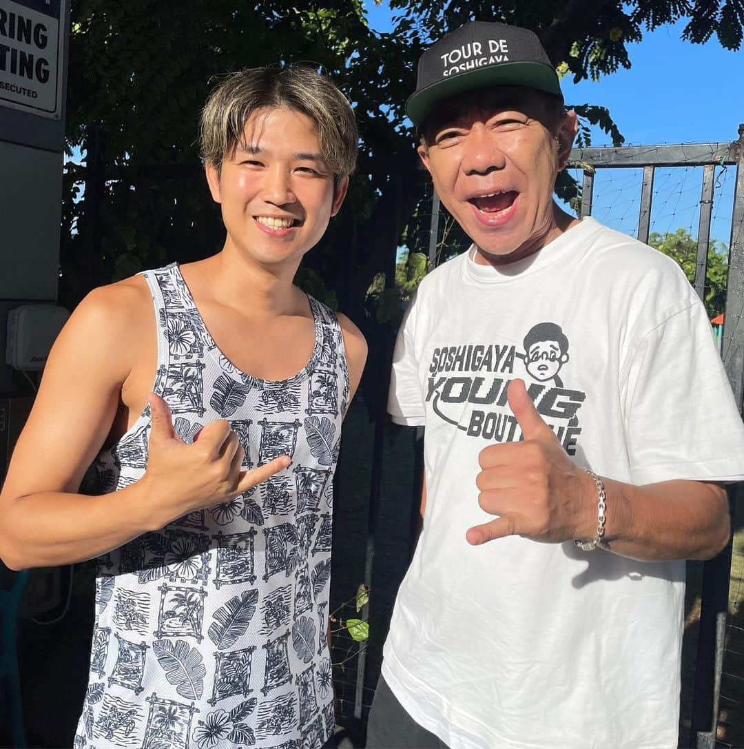 田村大のインスタグラム：「ハワイでノリタケさんと✨ アロハ🤙🏻」