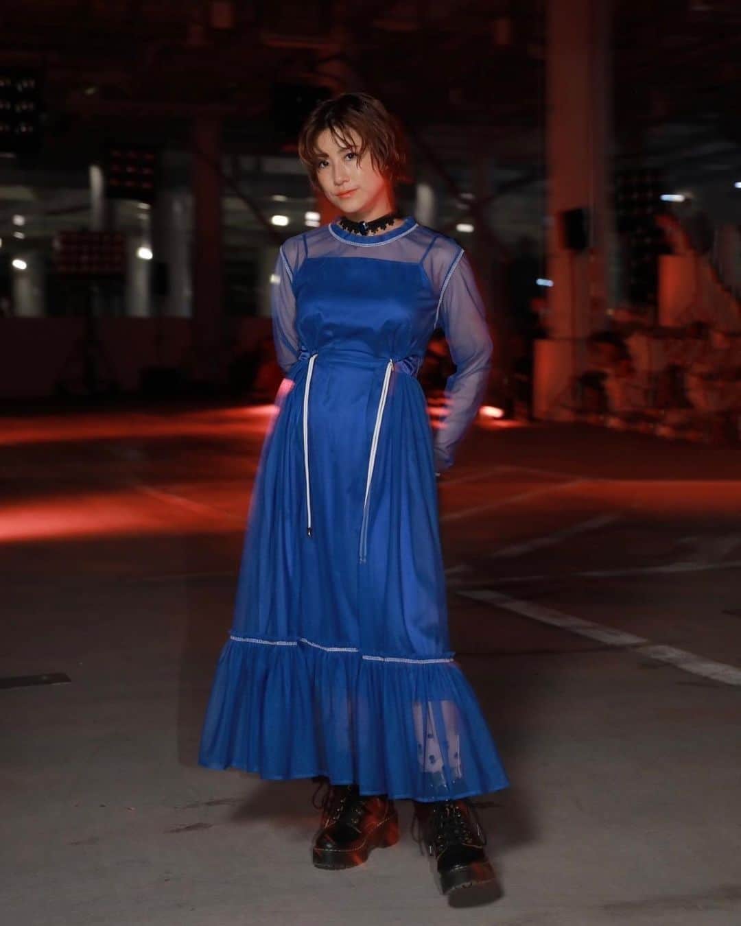 PAMEO POSE 表参道のインスタグラム：「【PAMEO POSE 10TH ANNIVERSARY RUNWAY】  SPECIAL THANKS  @imalu_0919  DRESS ： @pameopose  #pameopose #pameopose10thanniv」