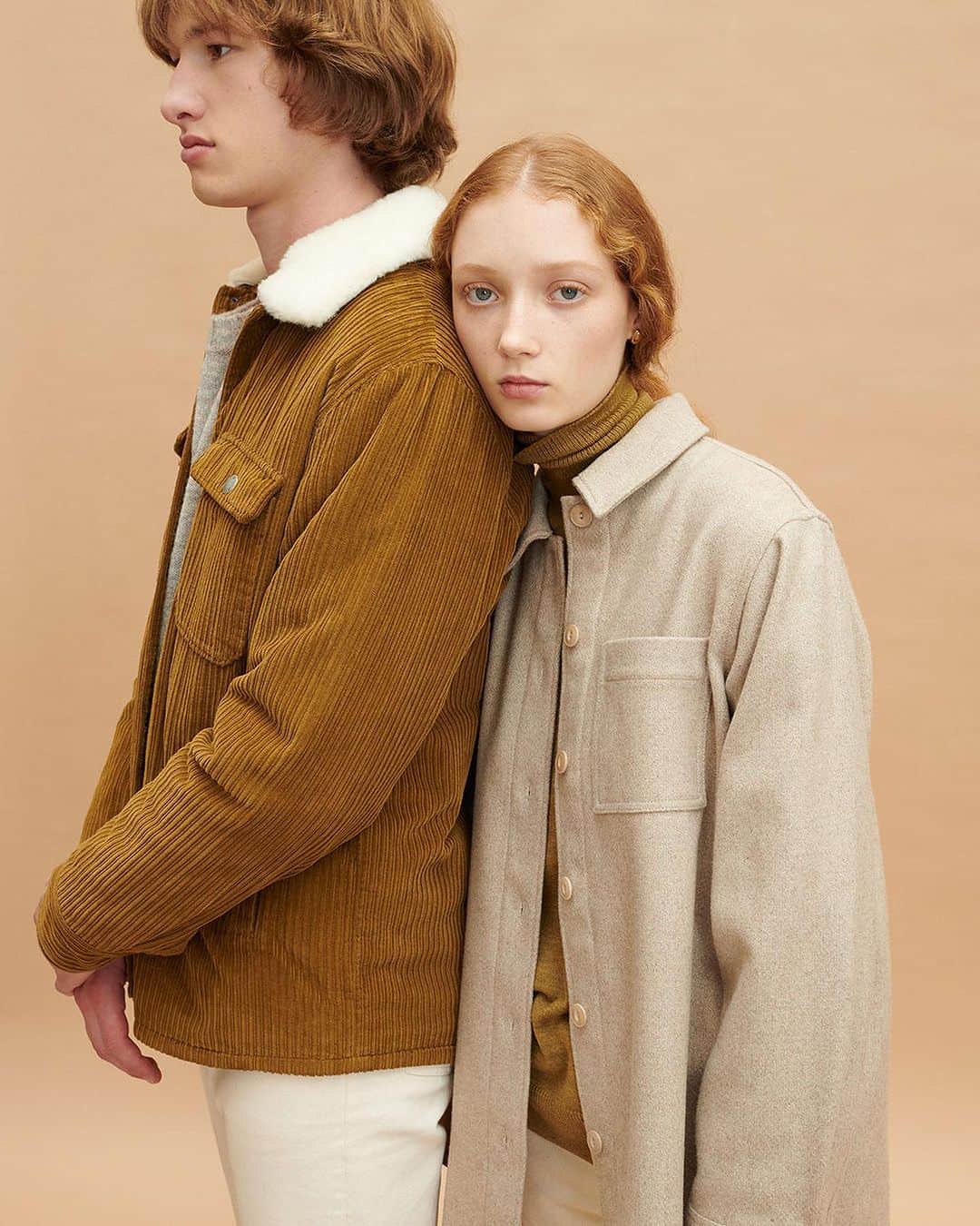 アーペーセーのインスタグラム：「Foundational A.P.C. pieces that can be cherished for years.   The A.P.C. Fall/Winter 2023 collection explores the Scandinavian countryside, from the Highlands to the Arctic Circle.  #APCParis」