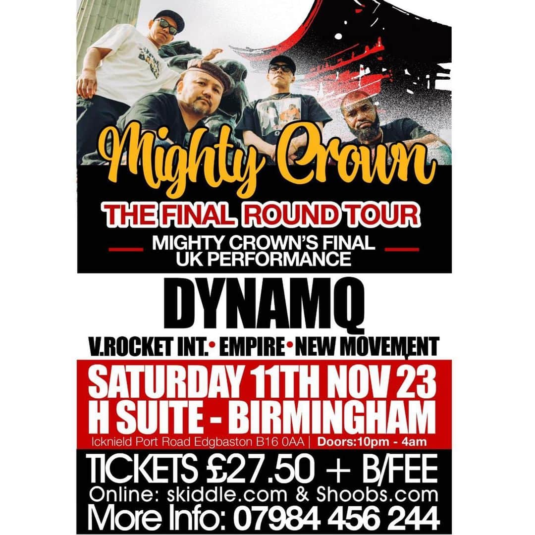 mastasimonさんのインスタグラム写真 - (mastasimonInstagram)「England 🏴󠁧󠁢󠁥󠁮󠁧󠁿 get ready for Mighty Crown  Last Show in Birmingham Nov.11 with @dynamq !!  イギリス🇬🇧バーミンガム11月11日！！  #mightycrown #birminghamuk🇬🇧 #soundsystemculture」9月26日 18時06分 - mastasimon