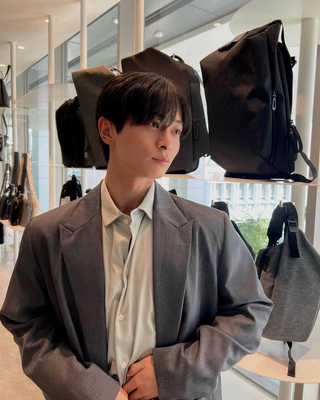 坂井翔のインスタグラム：「Lui’s(ルイス) 2023 Autumn / Winter 展示会  @luis_official___  #PR」